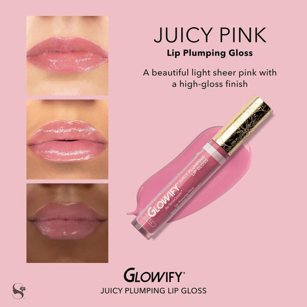 Juicy Pink Lip Plumping Gloss